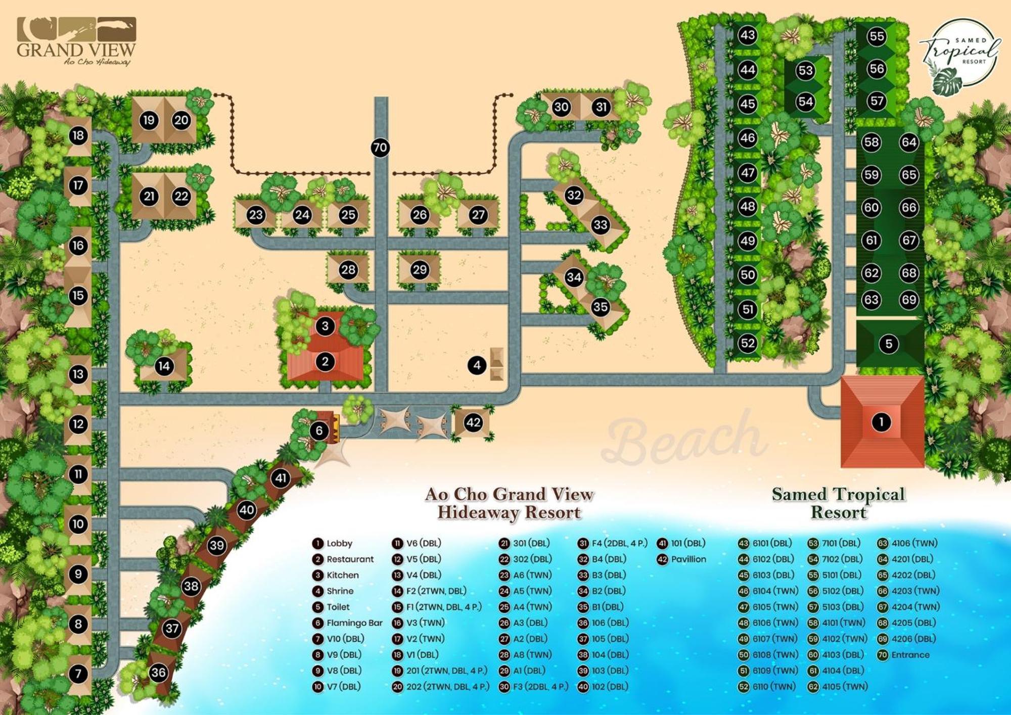 Samed Tropical Resort Koh Samet Luaran gambar